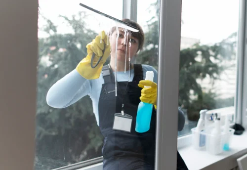 Nettoyage de vitres intérieures et extérieures à Lignéville